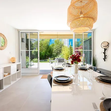 3-brba Private Garden 5min Beach Apartment Cannes